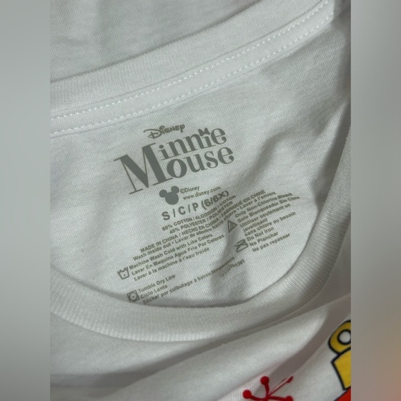 New! Disney Minnie Mouse Holiday Cheers Christmas Graphic T-Shirt - Picture 6 of 8